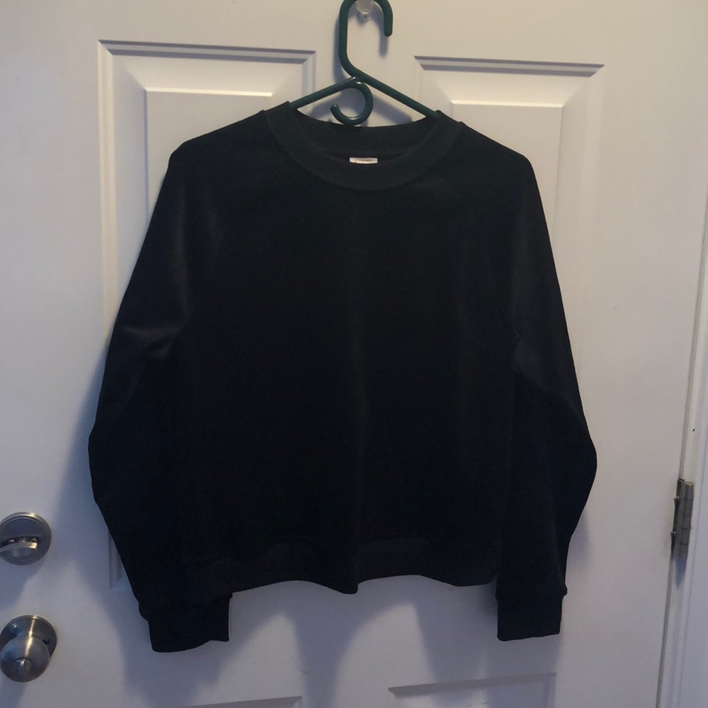 Black Velvet Sweatshirt “Sweater”